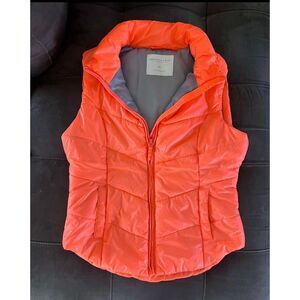 Aeropostale Designed in NYC Coral Lightweight Vest Sz Medium